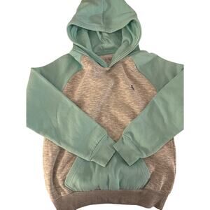 Penguin teal and grey hoodie size 14 - 16